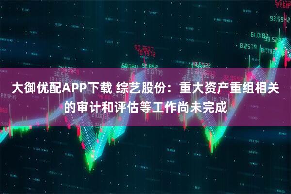 大御优配APP下载 综艺股份：重大资产重组相关的审计和评估等工作尚未完成